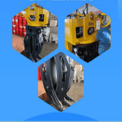 Pièces de rechange d'excavatrice de Sany Pince en bois rotatoire hydraulique pour l'excavatrice de 7 tonnes