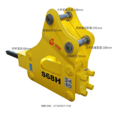 SYB40 excavatrice Spare Parts Hydraulic écrasant le marteau pour SY55/60