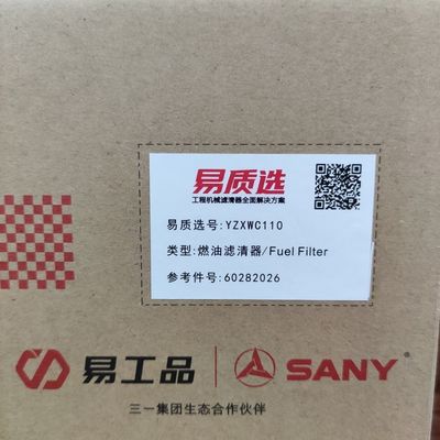 Le filtre à essence de 60282026 Sany SY195C9/SY205C9/SY215C9 s'appliquent à 4M50