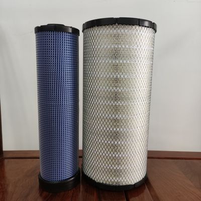 Ensemble de filtre à air d'excavatrice sur roues SW155 60222812/60222811