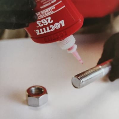 Agent à vis de sécurité de haute résistance de Threadlocker du Loctite 263 de Henkel