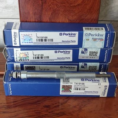 T419166 3054C Bougie de préchauffage Perkins Bougie de chauffage électrique 12 V Perkins